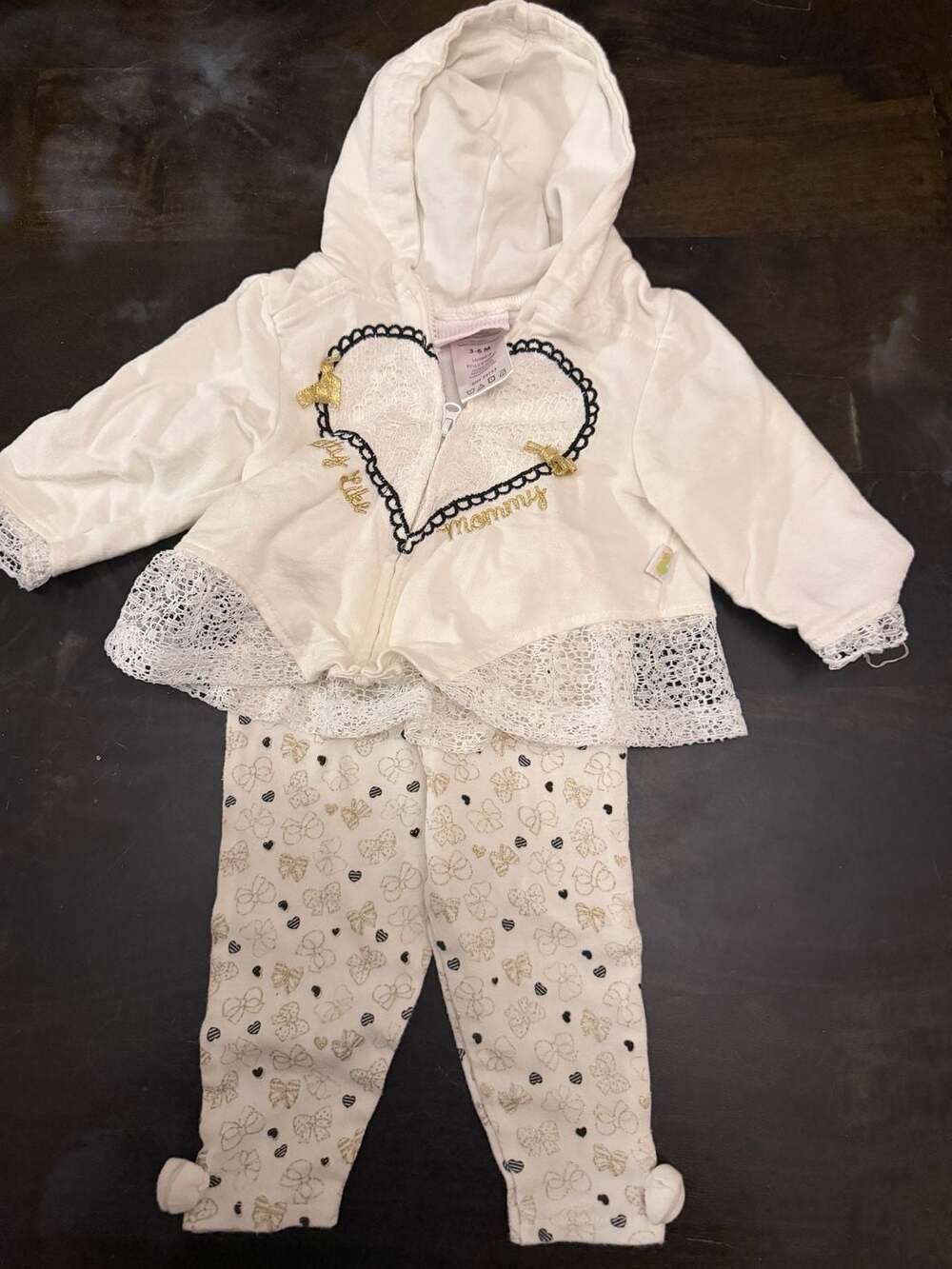 Duck Duck Goose Hoodie and Pants Set for 3-6 Months